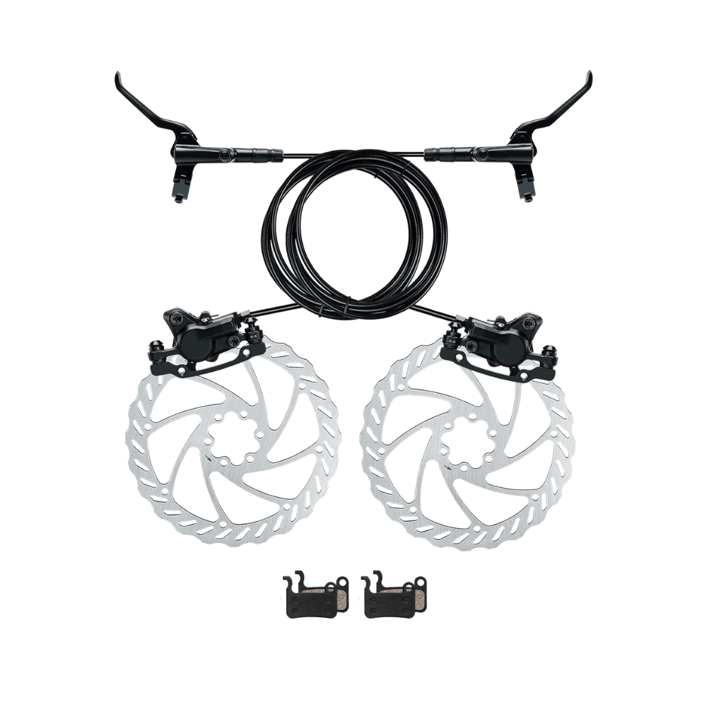 Freego eBike Hydraulic Disc Brake Set (Lever + Caliper + Disc + 2 Pads) - Image 7