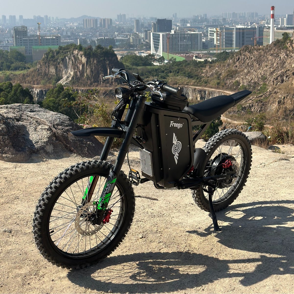 Freego X3 All-Terrain Electric Dirt Bike with Pedals - Image 12